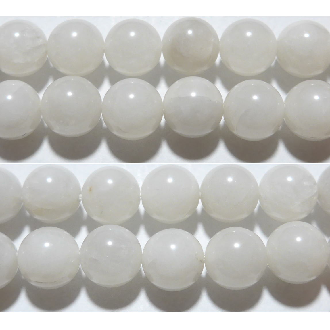 飛鳥桜水晶 丸玉10mm（日本銘石）B （天然石ビーズ） ☆天然石ビーズ
