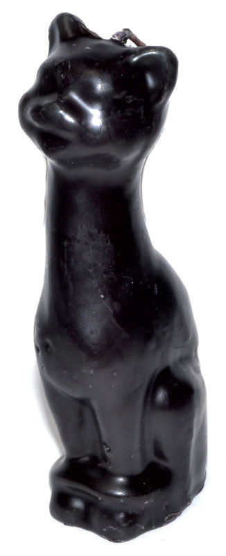 猫キャンドル（ブラック）