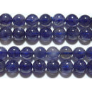 アイオライト丸玉6mmA （天然石ビーズ）