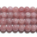 ピンククォーツ丸玉6mmB （天然石ビーズ）