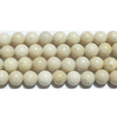 リバーストーン丸玉6mmB （天然石ビーズ）