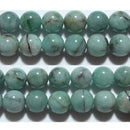 エメラルド丸玉8mmA （天然石ビーズ）