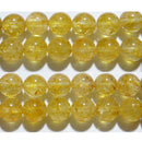 ゴールデントパーズ丸玉10mmA （天然石ビーズ）