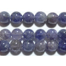 アイオライト丸玉10mmC （天然石ビーズ）