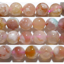 桜瑪瑙丸玉10mmAA （天然石ビーズ）