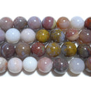 スレイマンアゲート丸玉10mmA （天然石ビーズ）