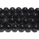 テクタイト丸玉10mmB （天然石ビーズ）