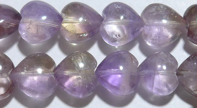 アメトリン パフハート11mmA （天然石ビーズ）