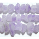 アメジスト原石ビーズ（シリウスアメジスト） （天然石ビーズ）