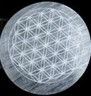 セレナイト（エナジープレート）フラワーオブライフ 約80mm