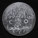 セレナイト（エナジープレート）生命の樹（サン＆ムーン）