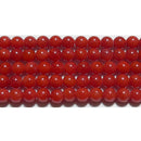 赤さんご丸玉4mmB （天然石ビーズ）