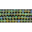 エチオピア産オパールラフラウンド4mmA （天然石ビーズ）