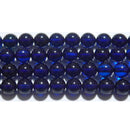 アンバー（琥珀）丸玉4.5mm（サファイアブルーアンバー）AA （天然石ビーズ）