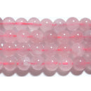 スターローズクォーツ丸玉6mm（ディープスターローズクォーツ）A （天然石ビーズ）