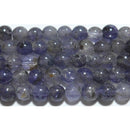 アイオライト丸玉6mmC （天然石ビーズ）