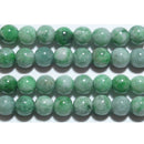 糸魚川本翡翠丸玉6mmA+ （天然石ビーズ）