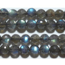 ラブラドライト ミラーボール 8mmAA （天然石ビーズ）