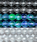 ハイアライトオパール丸玉7-8mmA （天然石ビーズ）