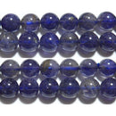 アイオライト丸玉8mmA （天然石ビーズ）