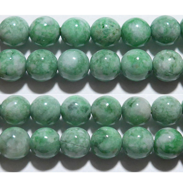 糸魚川本翡翠丸玉8mmA+ （天然石ビーズ）