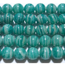 ロシアンアマゾナイト丸玉8mmA （天然石ビーズ）