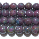 ピンクサファイア イン フックサイト丸玉8mmB （天然石ビーズ）