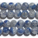 ラズライト イン クォーツ 丸玉 9mm B （天然石ビーズ）