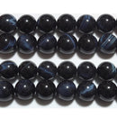 ブルータイガーアイ丸玉10mmAA （天然石ビーズ）