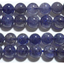 アイオライト丸玉10mmA （天然石ビーズ）