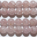 レピドライト（桜ピンクカラー）丸玉10mmB（天然石ビーズ）