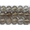 スモーキークォーツ丸玉10mm（群馬県産）A （天然石ビーズ）