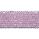 ピンクスピネルボタンカット2.5*1.5mmA （天然石ビーズ）