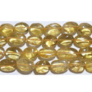 シトリンタンブル13*9mmB （天然石ビーズ）