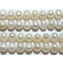 淡水パールラフラウンド7.5mm （天然石ビーズ）
