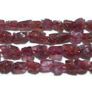 ガーネットラフロック（モザンビーク産） （天然石ビーズ）