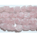 ローズクォーツラフロックタンブル （天然石ビーズ）