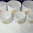 クリスタルボウル（フロスト）1個単位 432ヘルツ 【海外取寄2～3週間】