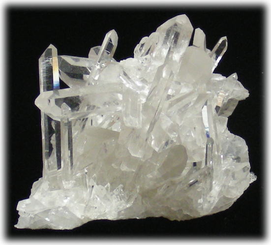 水晶クラスター（アーカンソー州産）約154g