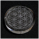 ヒマラヤ水晶プレート約50mm（フラワー