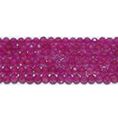 ルビーミラーボール2mm（ピジョンブラッドルビー）AA （天然石ビーズ）