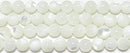 マザーオブパール（白）丸玉4mmB （天然石ビーズ）