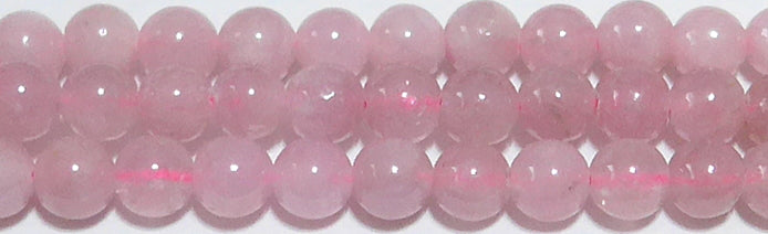 トルマリン(ピンク)丸玉3.5-4mmA （天然石ビーズ）