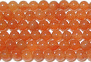 レッドアベンチュリン丸玉4mmB （天然石ビーズ）