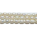 淡水パールライス型5*7mm （天然石ビーズ）