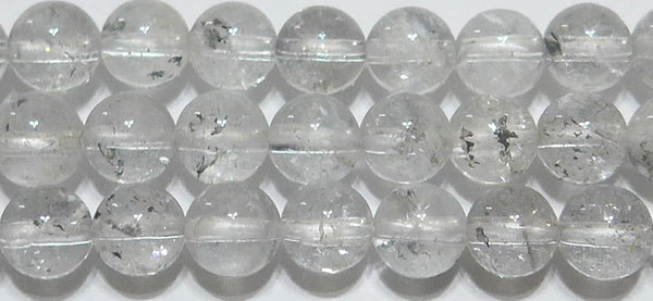 ハーキマーダイヤモンド丸玉6mmB （天然石ビーズ）