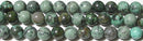 トルコ石（African）丸玉6mmC （天然石ビーズ）