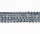 ベンセキ丸玉6mmB （天然石ビーズ）