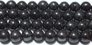 スギライト丸玉5-6mm（ブラックスギライト）B （天然石ビーズ）
