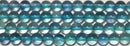 ブルーフローライト丸玉6mmA （天然石ビーズ）